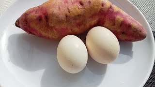 Do not eat any bread Try this easy and quick sweet potato and egg recipe [upl. by Avon]