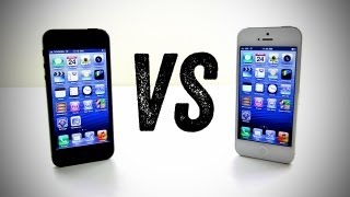 iPhone 5 Black vs iPhone 5 White Should you buy the iPhone 5 Black or White [upl. by Aniryt]