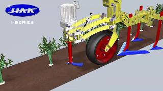 HAK intelligent hoeing machine with crop recognition [upl. by Ailhat511]