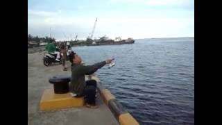 Mancing di dermaga bontang [upl. by Nihi]