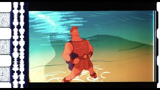 Hercules 1997 35mm film trailer flat 169 hard matte overscan 163 ratio [upl. by Carmelia396]