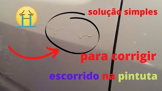 Como Tirar EscorridoDicas De Lixamento em Escorrido  lixamento em repintura [upl. by Rossy837]