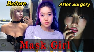 “Ugly Girl” lives secret life as HOT masked streamer amp takes killer revenge on men who call her UGLY [upl. by Inus]