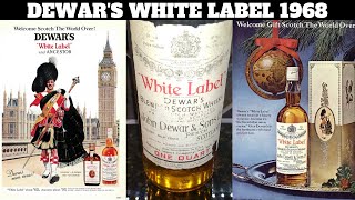 Dewars White Label 1968 Blended Scotch Whisky Review With Current White Label Comparison [upl. by Janus]