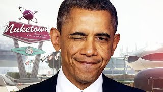 OBAMA PLAYS BLACK OPS 2  Funny VOICE Trolling [upl. by Fredia]