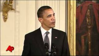 Obama Praises Military for Bin Laden Operation [upl. by Wallas]