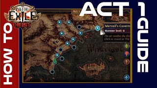 POE Act 1  How to Guide  New as of Path of Exile 312 [upl. by Pippo73]