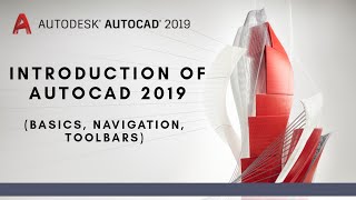 AutoCAD 2019 Introduction Beginner Tutorial  Basic Setting amp Navigation Tools [upl. by Ahsatin313]