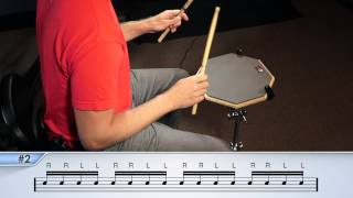 Drumming WarmUp Beginner  Drum Lesson [upl. by Freeman17]