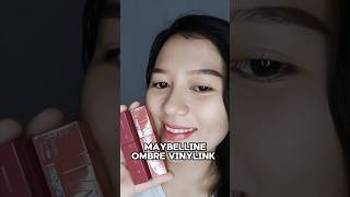 Maybelline super stay vinylink ombre shade 10 dan shade 60 maybelline lipstick ombre review [upl. by Kakalina622]