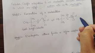 Friedel Crafts Alkylation and Acylation  Side Chain reaction of Benzene [upl. by Keil]