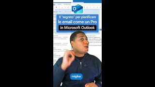 Come pianificare le email in Outlook [upl. by Eceinart296]