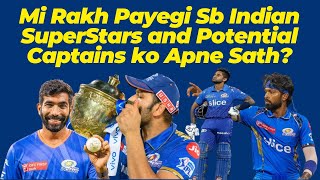 Will MI Be Able to Retain All Of Rohit Surya Bumrah Hardik Before IPL Auction 2025 Mega Auction [upl. by Enimassej679]