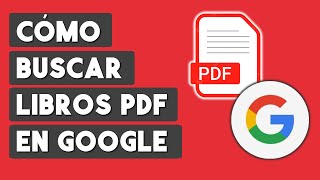 Como Buscar Libros PDF en Google TRUCO DE GOOGLE [upl. by Ahtabbat368]