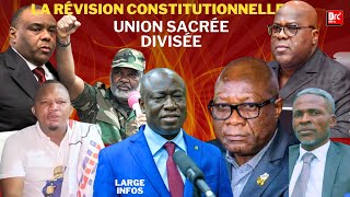 🔥🔥🔥 LA RÉVISION CONSTITUTIONNELLE  UNION SACRÉE DIVISÉE LARGE INFOS AVEC PAULIN KALAMBA [upl. by Theodoric]