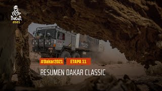 DAKAR2021  Etapa 11  AlUla  Yanbu  Resumen Dakar Classic [upl. by Eilsehc870]