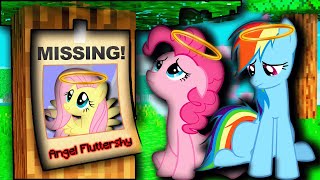 My Little Pony Find Angel Fluttershy in Minecraft [upl. by Ymmak725]