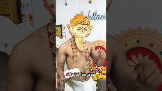 Jadui fan🪭 trap 🤣 ganeshchaturthi ganpatibappamorya गणेशचतुर्थी2024 hindufestival [upl. by Florentia]