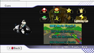 Mario Kart Wii Part 16  100cc Lightning Cup 3 Stars [upl. by Julide414]