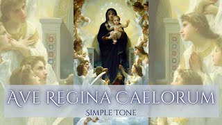 Ave Regina Caelorum simple  Gregorian Chant [upl. by Reinald]