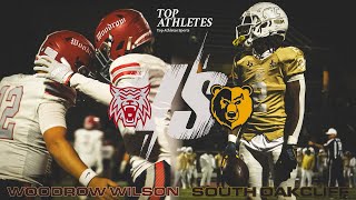 South Oak Cliff VS Woodrow Wilson txhsfb [upl. by Ahsiekahs]