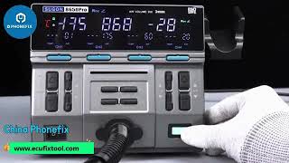 SUGON 8650 PRO Upgraded Hot Air Gun Soldering Rework Station [upl. by Assirod248]