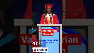 High School Valedictorian Speech  Graduation Speech shorts [upl. by Nnylg]