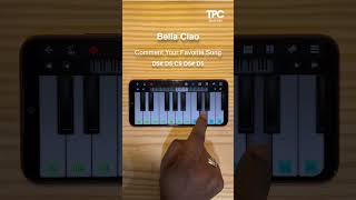 Bella Ciao  Easy Piano Tutorial  ThePianoClass [upl. by Avah]