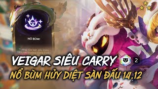 Pengus Party Veigar ⭐⭐⭐ Trùm Yordle oanh tạc sàn đấu cùng Nổ bùm 1412 DTCL Mùa 11  TFT SET 11 [upl. by Annaiuq]