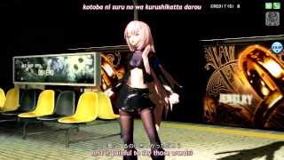 Project DIVA Arcade  Black Gold EnglishRomaji subs [upl. by Brink]