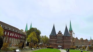 Lubeck Germany walking tour  Day trip from Hamburg  Exploring the Hanseatic city of Lubeck [upl. by Baptist]