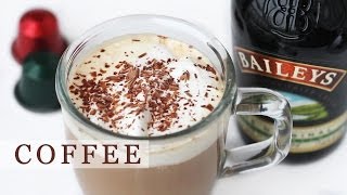 Baileys Coffee Recipe for Holidays  Irish Coffee 베일리스 아이리쉬 커피 만들기 [upl. by Brigitte]