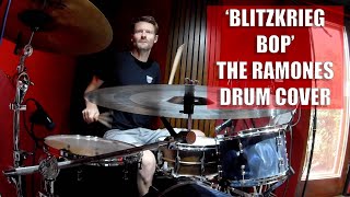 Blitzkrieg Bop  The Ramones  Drum Cover Isolated Drums [upl. by Neukam522]