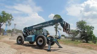 GRADALL 544D1045 TELESCOPIC FORKLIFT 4X4 TELEHANDLER W 60quot FORKS [upl. by Nauqit]