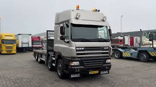 DAF 85 CF 430 8x2 Open Box Manual 2004 our ref 30636 [upl. by Volding301]