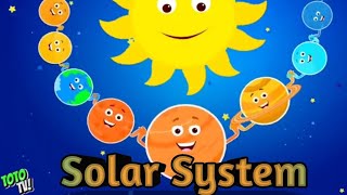 Planet song  Solar System Song  Learn about 8 Planets Sun Moon and Stars For kids  Planets song [upl. by Ynohtnaluap]