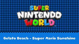 【SOURCE OST】Super Nintendo World Delfino PlazaGelato Beach  Super Mario Sunshine Toadstool Cafe [upl. by Akinehs]