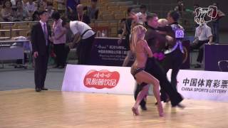 Vodicar  Bychkova SLO  2014 GS LAT Wuhan R2 S  DanceSport Total [upl. by Millie402]