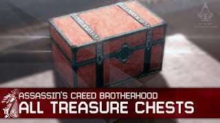 Assassins Creed Brotherhood  All Treasure Chests Walkthrough [upl. by Nicolais701]