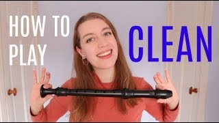 How to make your playing sound CLEAN  Team Recorder [upl. by Brick]