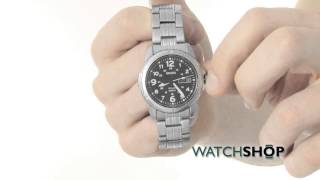 Mens Seiko Solar Powered Watch SNE095P1 [upl. by Itoc]