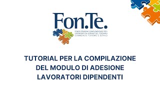 Tutorial per la compilazione del modulo di adesione [upl. by Onidranreb]