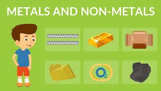 Metals and Non Metals Video  Properties and Uses  What are metals and non metals [upl. by Eed]