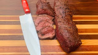 How to Grill Venison  Grilled Deer Tenderloin on a Charcoal Grill [upl. by Llecrup]