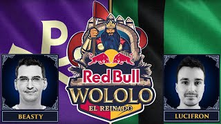 Richtigen Winkel finden  Beasty vs LucifroN  Red Bull Wololo El Reinado Quali  Age of Empires 4 [upl. by Ignatz]