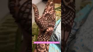 Mehndi hai rachne wali 🥰 shorts youtubeshorts trendingshorts mehndi mehndidesign savan [upl. by Yramanna201]