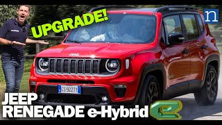 Jeep RENEGADE eHybrid → UPGRADE 20242025  Cosa cambia dentro abitacolo e prova su strada [upl. by Ylirama]