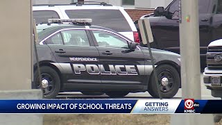 Metro school districts again grapple with unsubstantiated threats of violence Friday [upl. by Nimrak59]