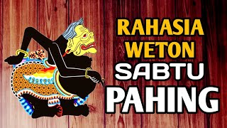 Rahasia Weton SABTU PAHING Dalam Budaya Jawa [upl. by Cathie]