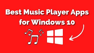 5 Best Free Music Player for Windows 10 Free Audio Player Software for PC [upl. by Hilar]